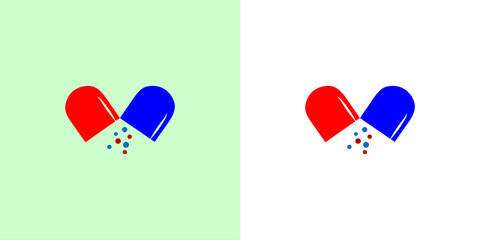 Creative Medicine Logo with Abstract, Illustration, Design Inspiration, Vector, Icon