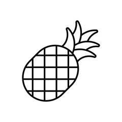 Pineapple vector icon