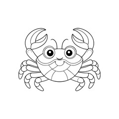 Coloring page. Vector illustration.