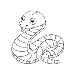 Fototapeta premium Coloring page. Vector illustration.