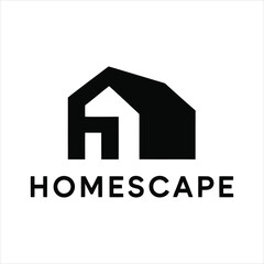 Premier Homes Real Estate Logo Design Icon – Modern House Symbol