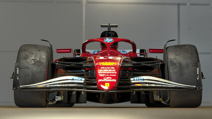 Obraz premium SF-25, The New 2025 Ferrari Single-Seater