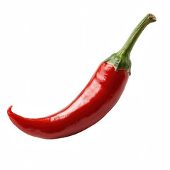 A vibrant red chili pepper ready to spice up any dish with its bold flavor.