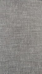 Textile Fabric Zigzag Pattern Close Up Monochrome Seamless Surface Texture Abstract Design Black...