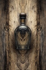 Elegant Glass Bottle Display