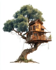 Unique Treehouse Design Concept