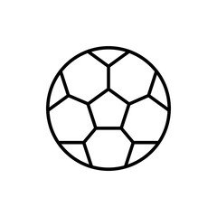 Fototapeta premium Soccer ball icon