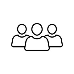 Group of people icon