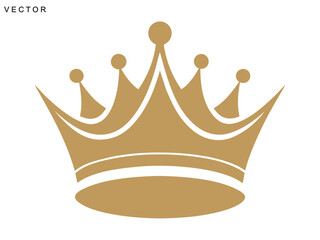 Crown vector icons, Crown vector collection, crown logo, silhouette, on a white background