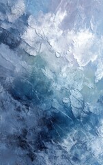 Obraz premium Abstract Blue and Gray Design