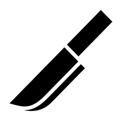 Knife Vector Glyph Icon Design