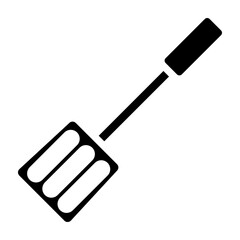 Spatula Vector Glyph Icon Design
