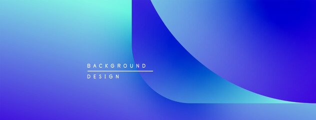 Fototapeta premium Abstract blue gradients create modern background. Minimalist design features text background design centered within composition. Smooth transitions, vibrant hues.