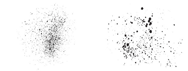 Paint ink black vector crime blood illustration background design