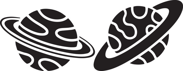 planet shape, space icon, silhouette planet, space object, celestial body, astronomy icon, orbit shape, solar system, globe icon, round planet, universe figure, cosmic icon, dark planet