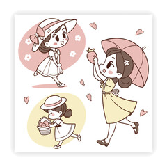 Emoji and Expression Doodle Set 