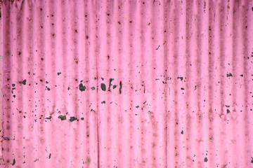 Pink Textured Metal Surface with Rust and Grunge Details