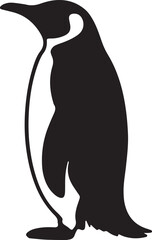 penguin shape, arctic bird, flightless bird, penguin outline, polar animal, black penguin, cute penguin, winter animal, icy bird, wildlife icon, waddling penguin, baby penguin,