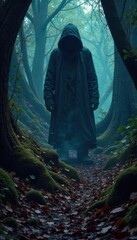 Naklejka premium A completely hidden object, concealed from view, shrouded in mystery Its absence is the only clue to its existence; a puzzle waiting to be solved Seek the unseen , evidence, obscured, spy