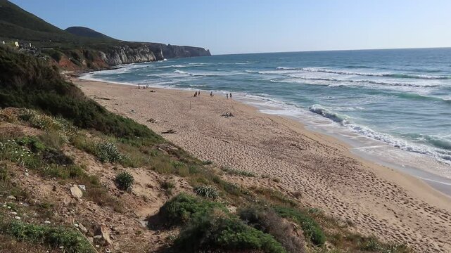 Buggerru, San Nicolo' beach, Sardina, Italy