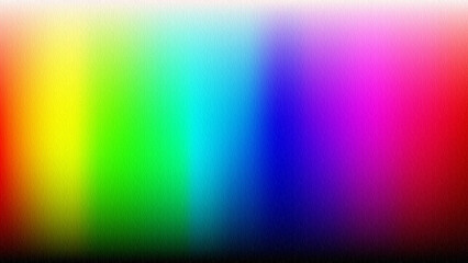Bright rainbow spectrum background with smooth vertical gradient blending of green, cyan, blue, and magenta, perfect for vibrant digital design, tech visuals, and modern artwork