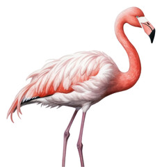 Fototapeta premium PNG Flamingo animal bird