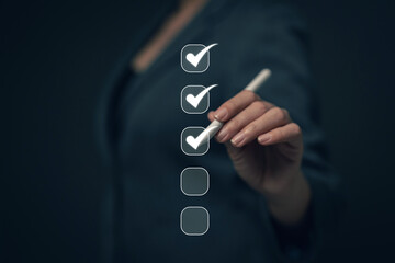 Reviewing and completing online survey forms document management system Assessment form,...