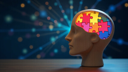 Mind Puzzle: The Wooden Brain of Thought