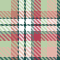 Plaid Christmas Colors Seamless pattern background for textile design .Perfect for textile or print design. vector illustration.