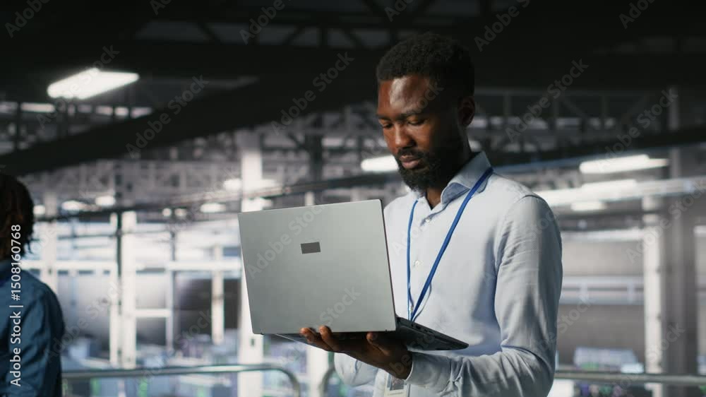 Poster server hub it professional managing storage arrays supporting deep learning training workflows. engi