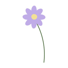 Hand Drawn Flower Element