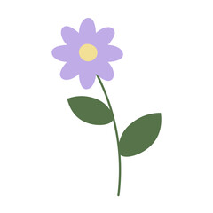 Hand Drawn Flower Element