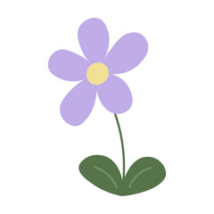 Hand Drawn Flower Element