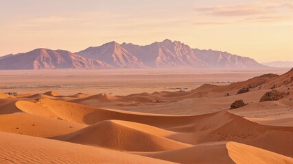 Naklejka premium wadi rum desert jordan
