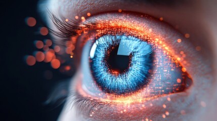 Digital Eye: Data Streams & Visual Perception