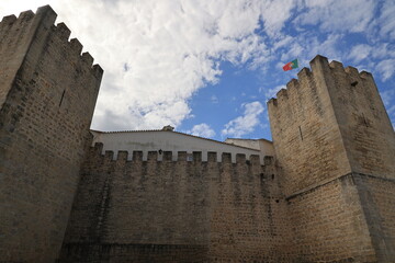 Castle of Loulé in the Portuguese city Loulé   