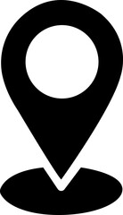 Location pin icon. Map pin place marker. . Map marker pointer icon . symbol collection. Flat style - stock vector . Location icon. Map marker pointer icon GPS location symbol collection. Modern map ma