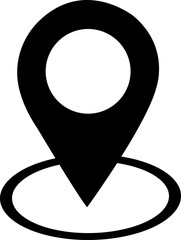 Location pin icon. Map pin place marker. . Map marker pointer icon . symbol collection. Flat style - stock vector . Location icon. Map marker pointer icon GPS location symbol collection. Modern map ma