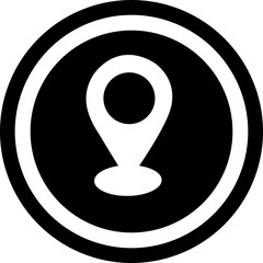 Location pin icon. Map pin place marker. . Map marker pointer icon . symbol collection. Flat style - stock vector . Location icon. Map marker pointer icon GPS location symbol collection. Modern map ma