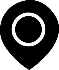 Location pin icon. Map pin place marker. . Map marker pointer icon . symbol collection. Flat style - stock vector . Location icon. Map marker pointer icon GPS location symbol collection. Modern map ma