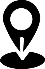 Location pin icon. Map pin place marker. . Map marker pointer icon . symbol collection. Flat style - stock vector . Location icon. Map marker pointer icon GPS location symbol collection. Modern map ma