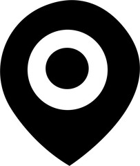 Location pin icon. Map pin place marker. . Map marker pointer icon . symbol collection. Flat style - stock vector . Location icon. Map marker pointer icon GPS location symbol collection. Modern map ma
