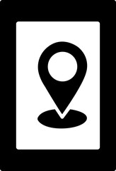 Location pin icon. Map pin place marker. . Map marker pointer icon . symbol collection. Flat style - stock vector . Location icon. Map marker pointer icon GPS location symbol collection. Modern map ma