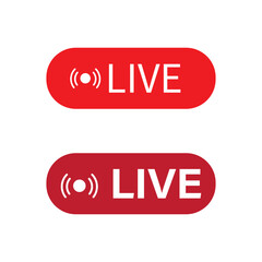 Live icon Thin line art collection