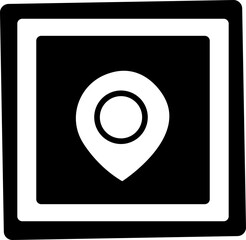 Location pin icon. Map pin place marker. . Map marker pointer icon . symbol collection. Flat style - stock vector . Location icon. Map marker pointer icon GPS location symbol collection. Modern map ma