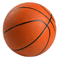 Basketball Isolated on Transparent Background