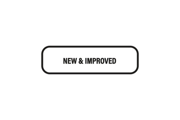 Print button ,web template, new & improved, banner label


