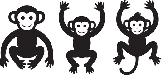 monkey icon, monkey silhouette, monkey vector, monkey clipart, monkey graphic, monkey design, monkey illustration, monkey logo, monkey black, monkey outline, monkey drawing