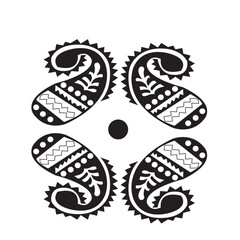 Minimalist Simple mandala design illustration