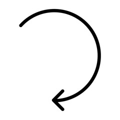 Reload Vector Filled Icon Design